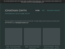 Tablet Screenshot of jongwyn.com